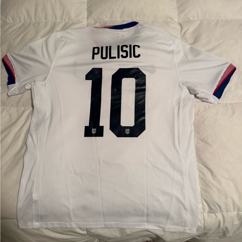 USA Soccer Jersey – Christian Pulisic #10 - Nike Dri-Fit - Picture 2 of 3